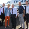 May Your Christmas be Replete with Food From left to right: Max Rheese, Senator David Leyonhjelm, Jennifer Marohasy, Senator Bob Day, the pilot (Chris), and Senator Matt Canavan.