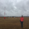 Guilty of Agreeing to Meet with Scott Pruitt Jennifer Marohasy visiting the automatic weather station at Goulburn in late July 2017.
