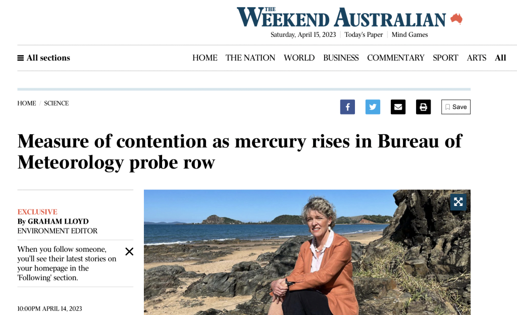 Mercury Thermometers Versus Probes in Automatic Weather Stations - Jennifer Marohasy